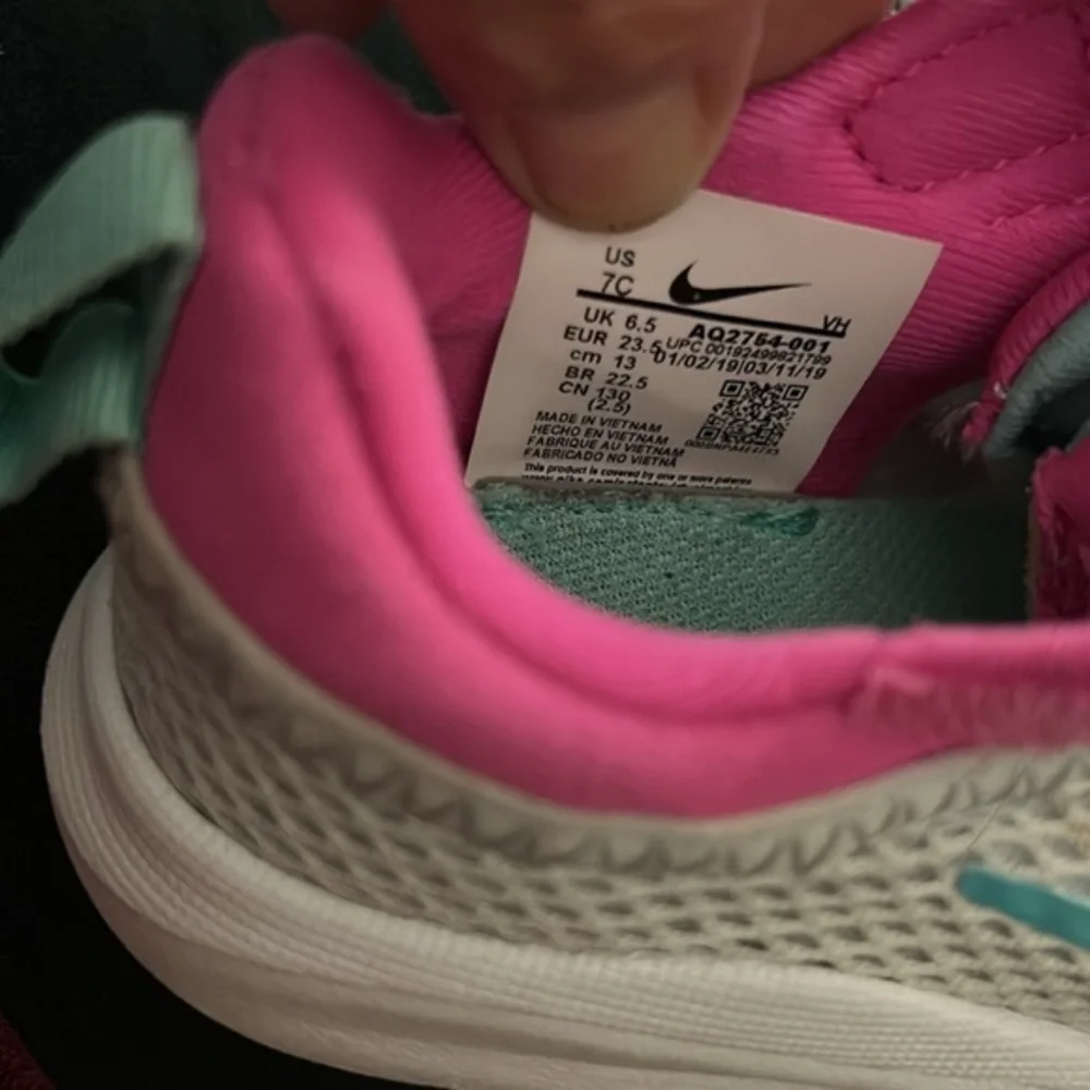 Nike sneakers little